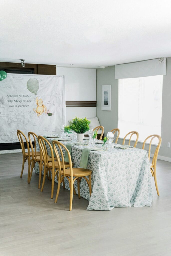 Vancouver baby shower decor