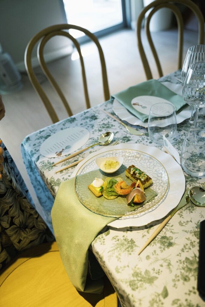 Close up of food on plate