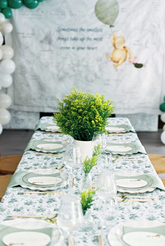 Hundred Acre Wood Baby Shower in Vancouver