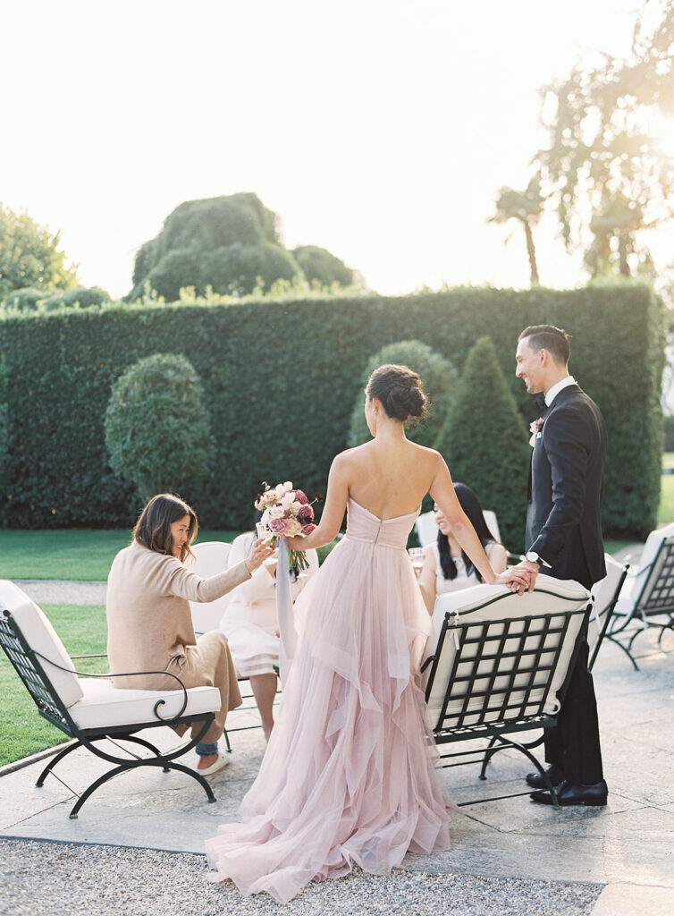 Cocktail hour at Villa Balbiao