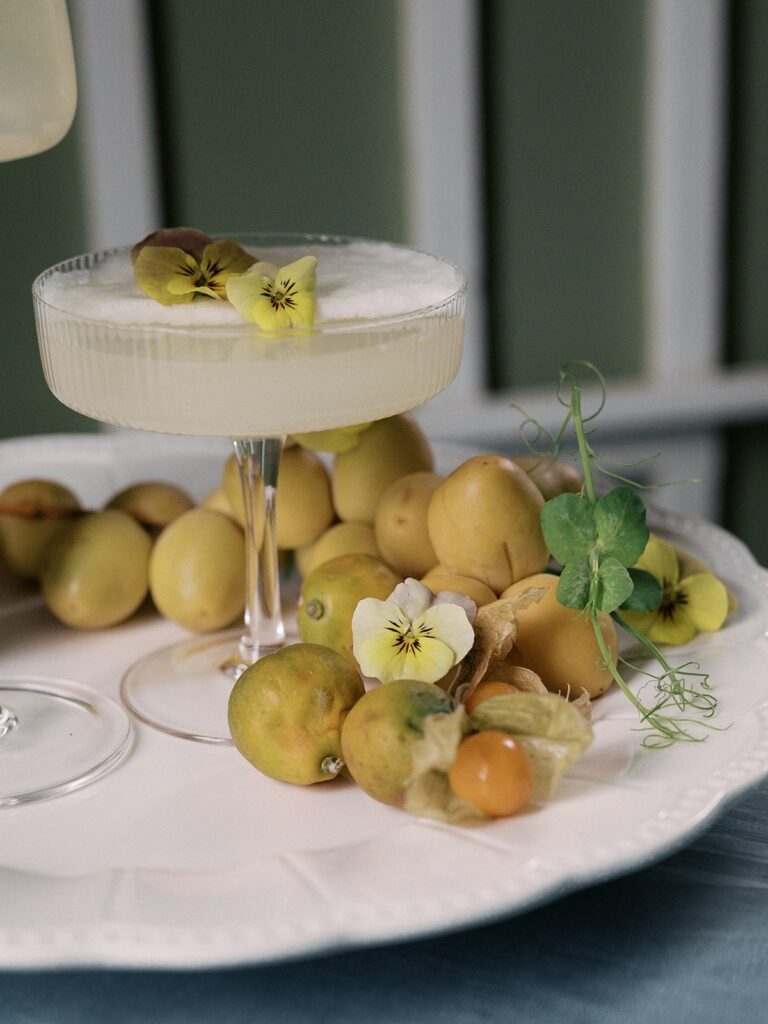 closeup of cocktail