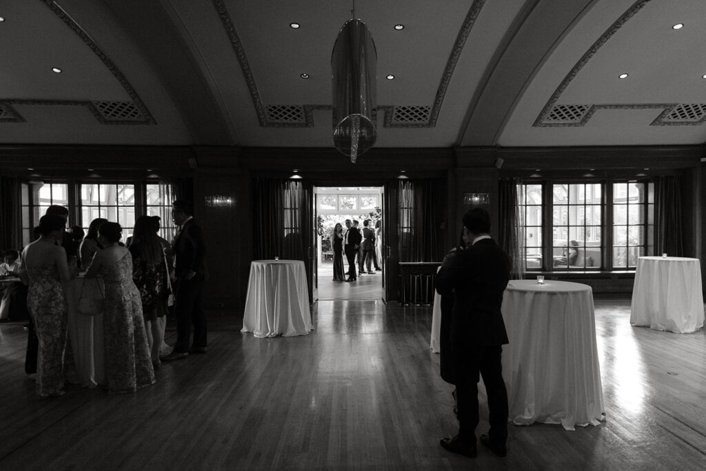 Cocktail hour at Vancouver Club Bar