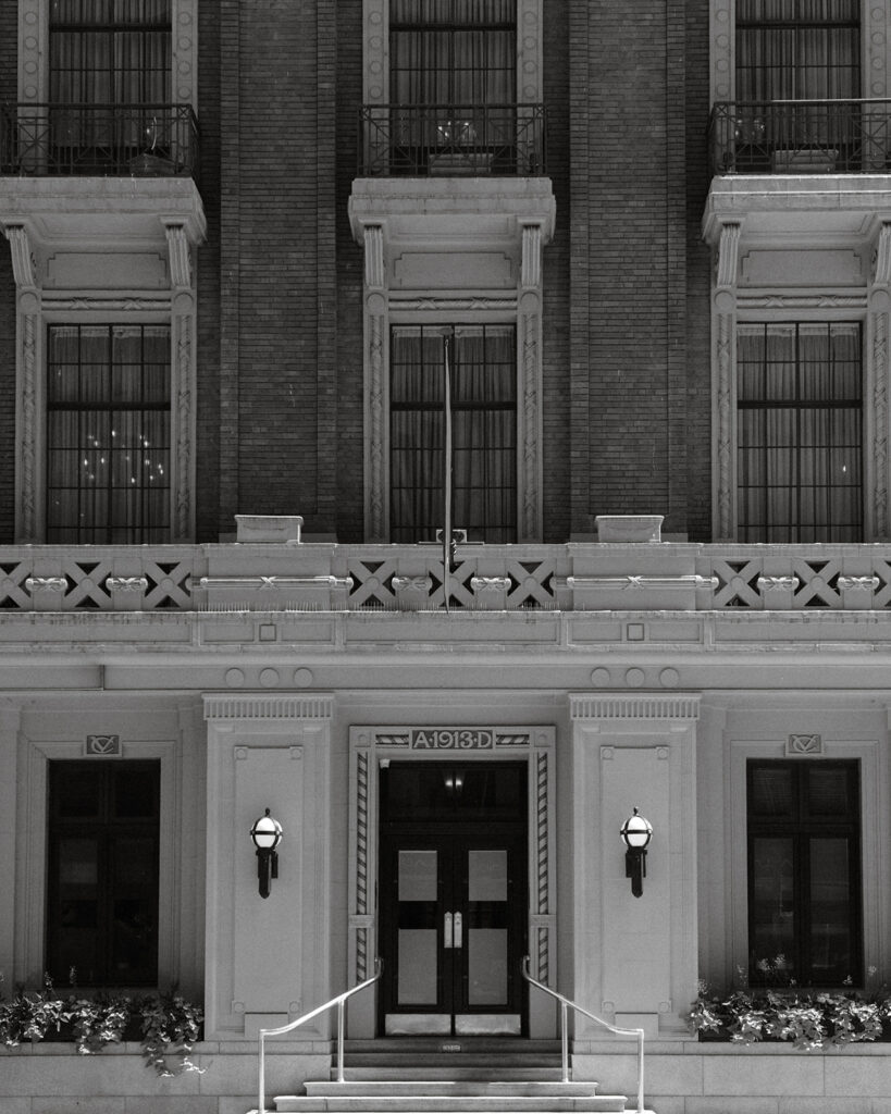 Front entrance of Vancouver Club